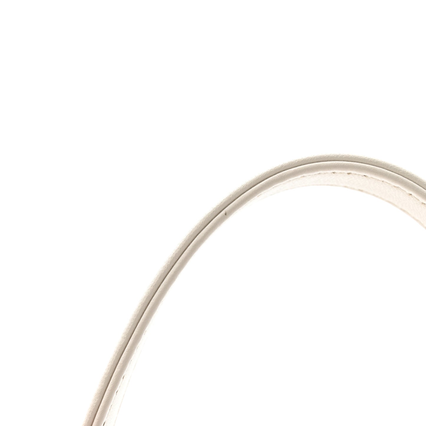 Lambskin Quilted Small Chic Pearls Flap White