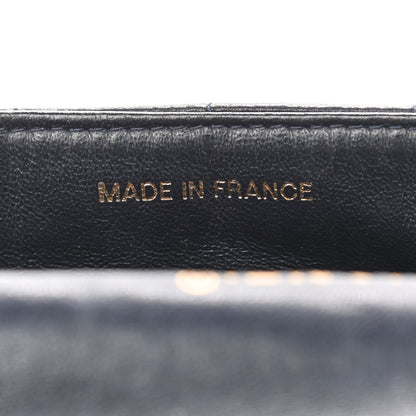 Chanel Lambskin East West Chocolate Bar Flap Black 8 of 10