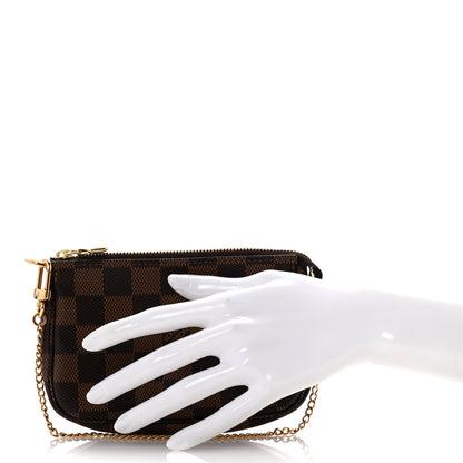 Louis Vuitton Damier Ebene Mini Pochette Accessories 2 of 10