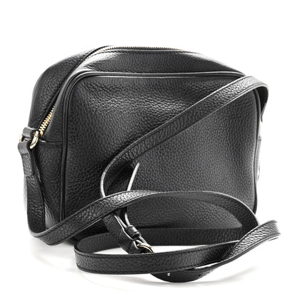 Gucci Pebbled Calfskin Small Soho Disco Bag Black 3 of 13