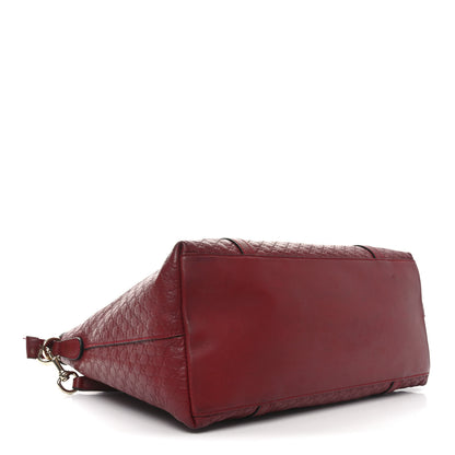 Gucci Soft Microguccissima Dome Satchel Red 4 of 12
