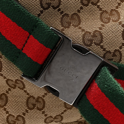 Gucci GG Monogram Double Pocket Belt Bag Dark Brown 13 of 13