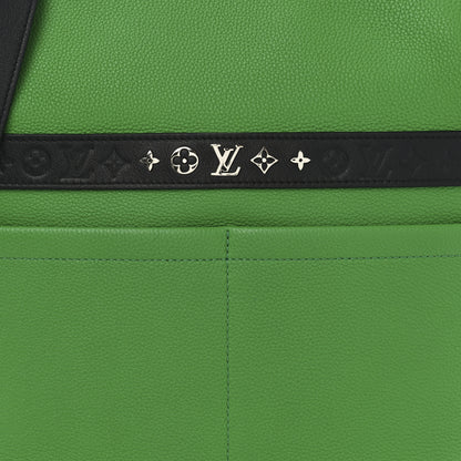Louis Vuitton Calfskin Cruiser GM Green Black 7 of 9