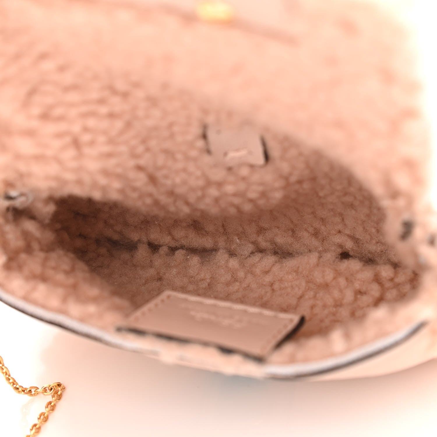 Fendi Lambskin Shearling Nano Baguette Maxi Handle Charm Soap 5 of 11