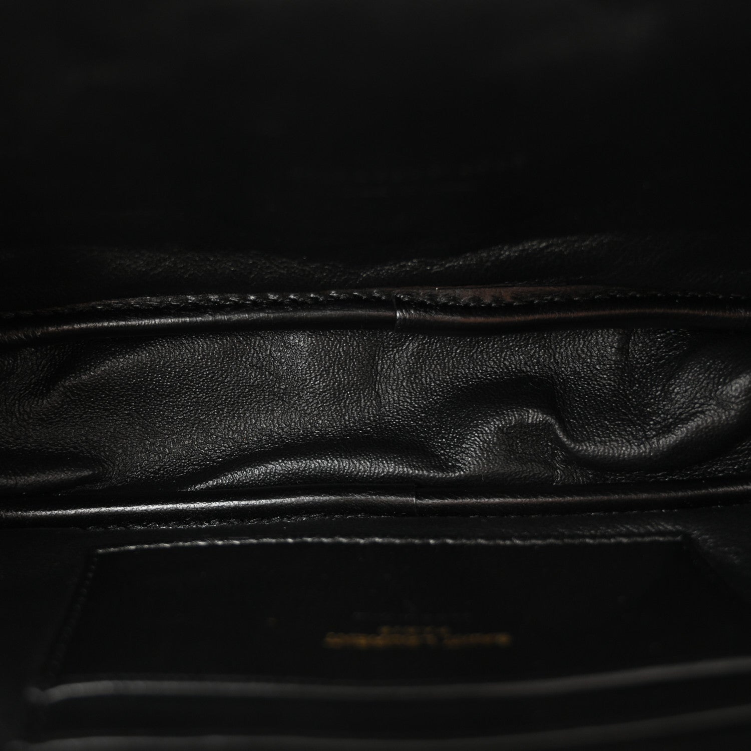 Saint Laurent Calfskin Matelasse Monogram Mini Lou Camera Bag Tabac Brown 5 of 11