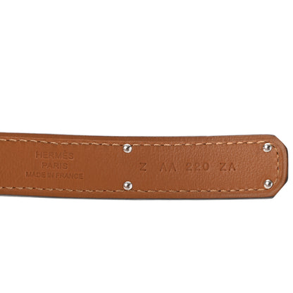 Hermes Epsom Kelly Belt Etoupe 4 of 4
