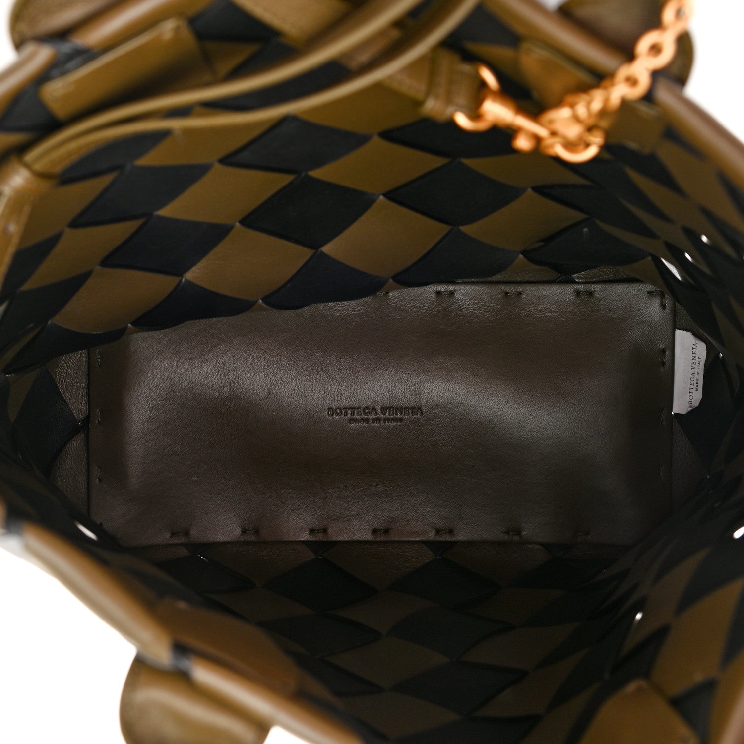 Bottega Veneta Nappa Maxi Cabat 30 Mustard Black 6 of 11