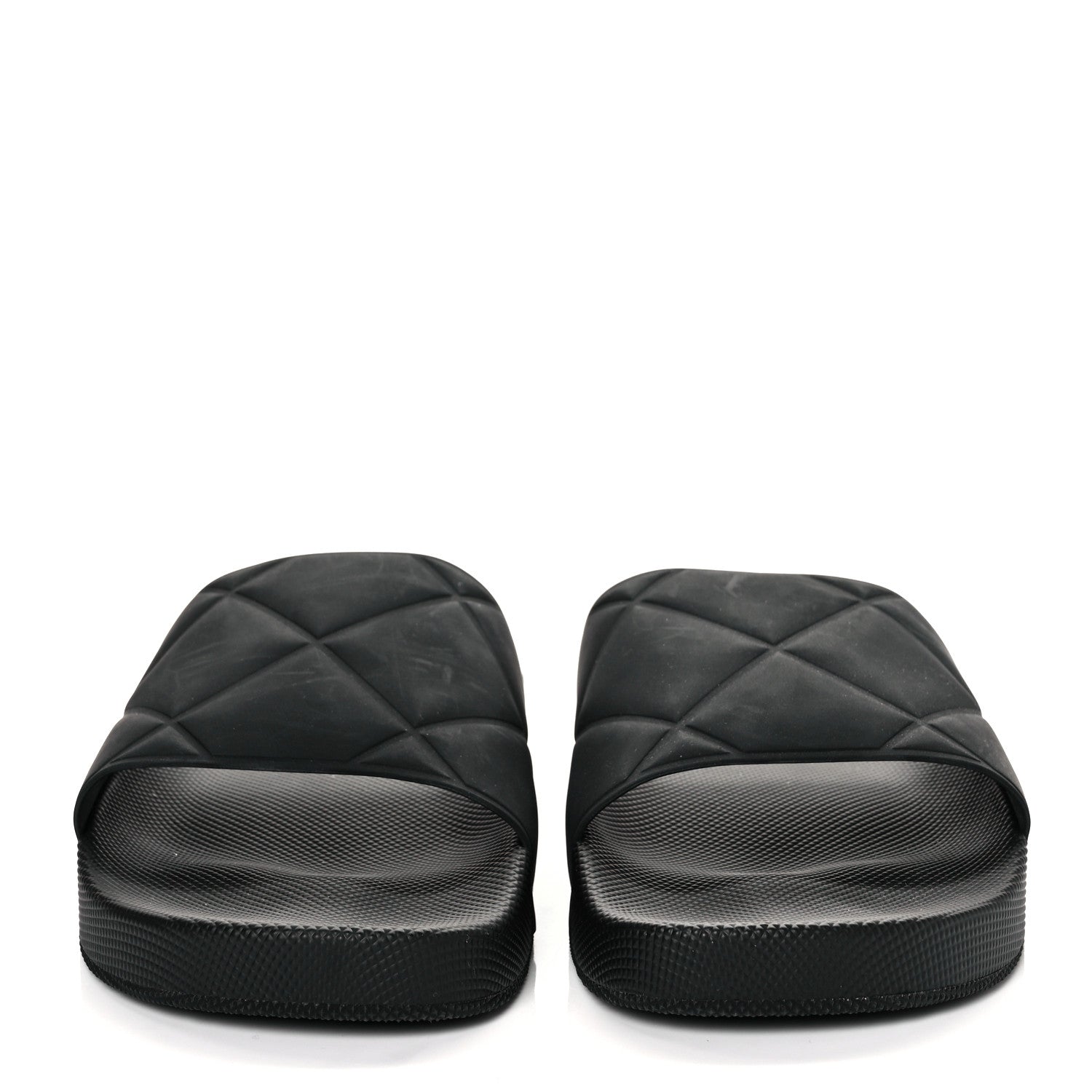 Bottega Veneta Rubber The Slider Sandals 40 Black 2 of 7