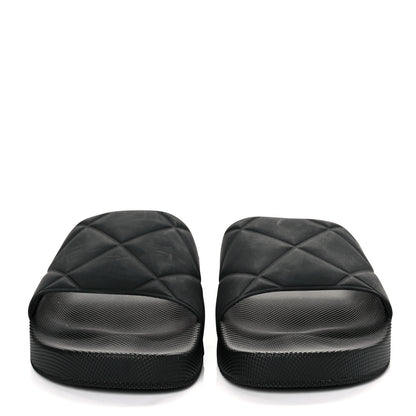 Bottega Veneta Rubber The Slider Sandals 40 Black 2 of 7