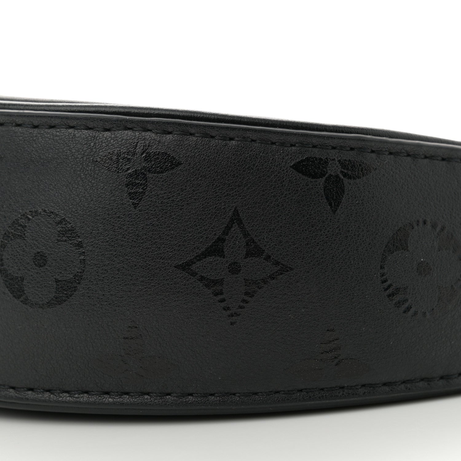 Louis Vuitton Calfskin Monogram Loop H27 Black 9 of 10