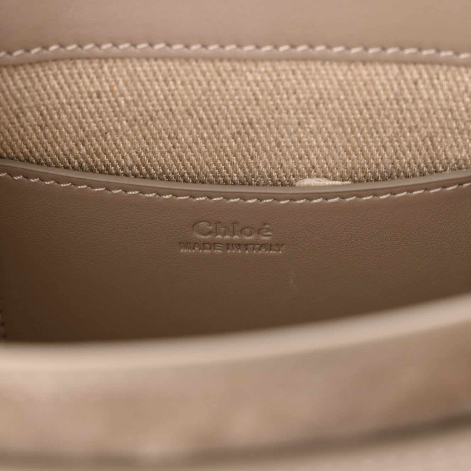 Chloe Calfskin Small Tess Bag Motty Grey 6 of 10