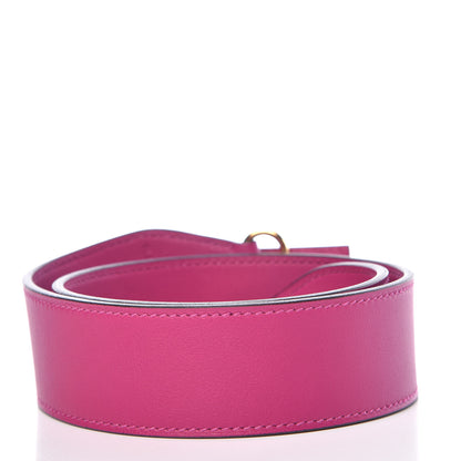 Hermes Swift 38mm Etiquette Shoulder Strap Rose Pourpre 2 of 5