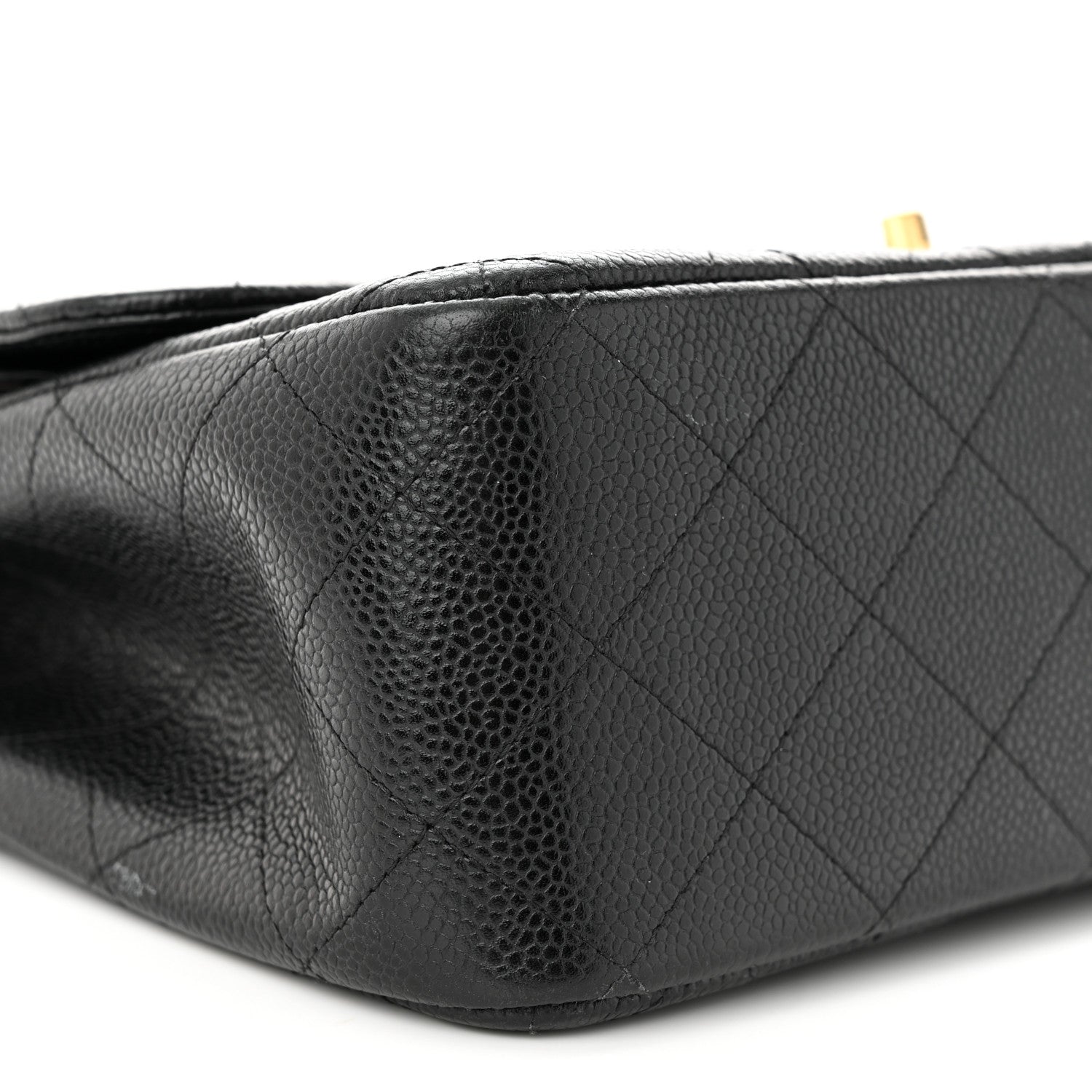 Chanel Caviar Quilted Jumbo Double Flap Black 9 of 12