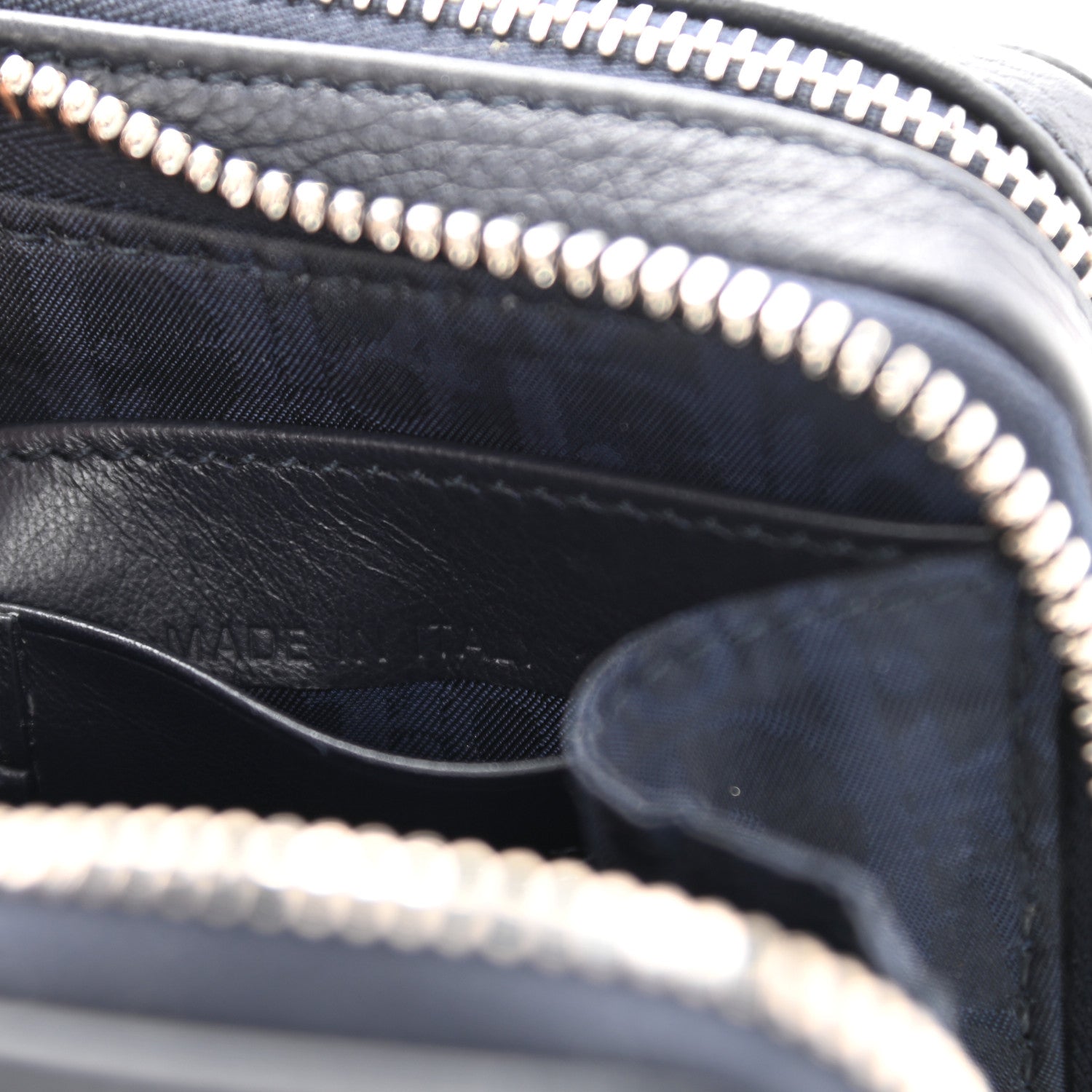 Christian Dior X AIR JORDAN Grained Calfskin Crossbody Blue 8 of 11
