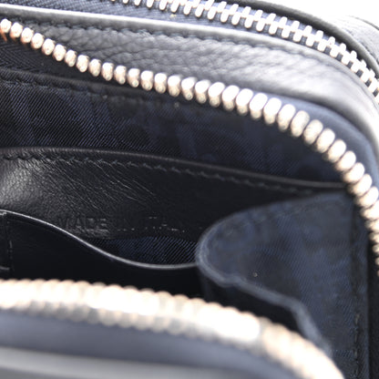 Christian Dior X AIR JORDAN Grained Calfskin Crossbody Blue 8 of 11