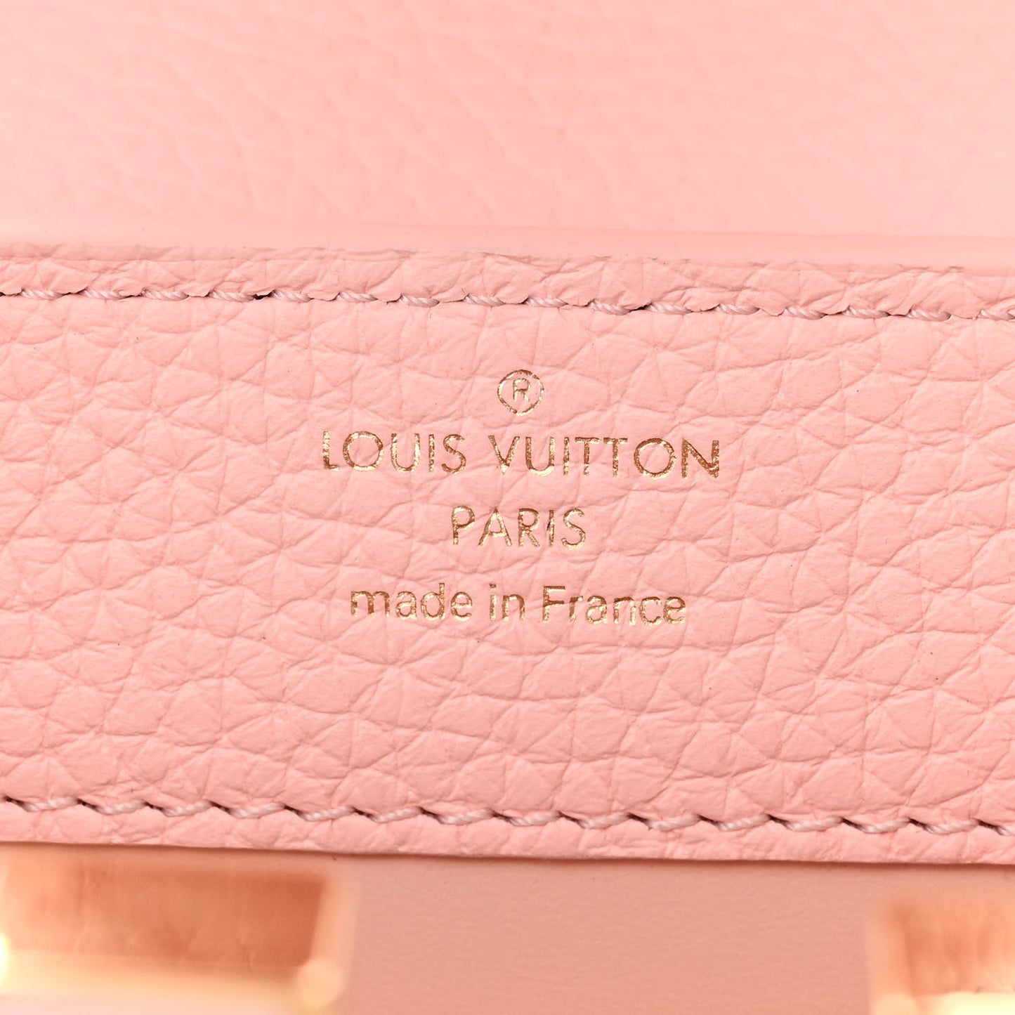 Taurillon Capucines Mini Rose Jasmin