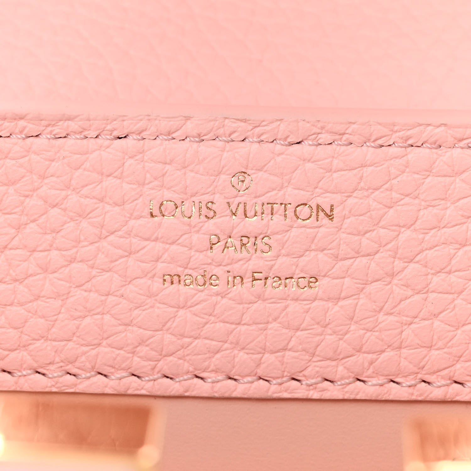 Louis Vuitton Taurillon Capucines Mini Rose Jasmin 6 of 10