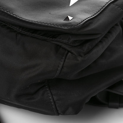 Valentino Garavani Nylon VLTN Rockstud Backpack Black 7 of 7