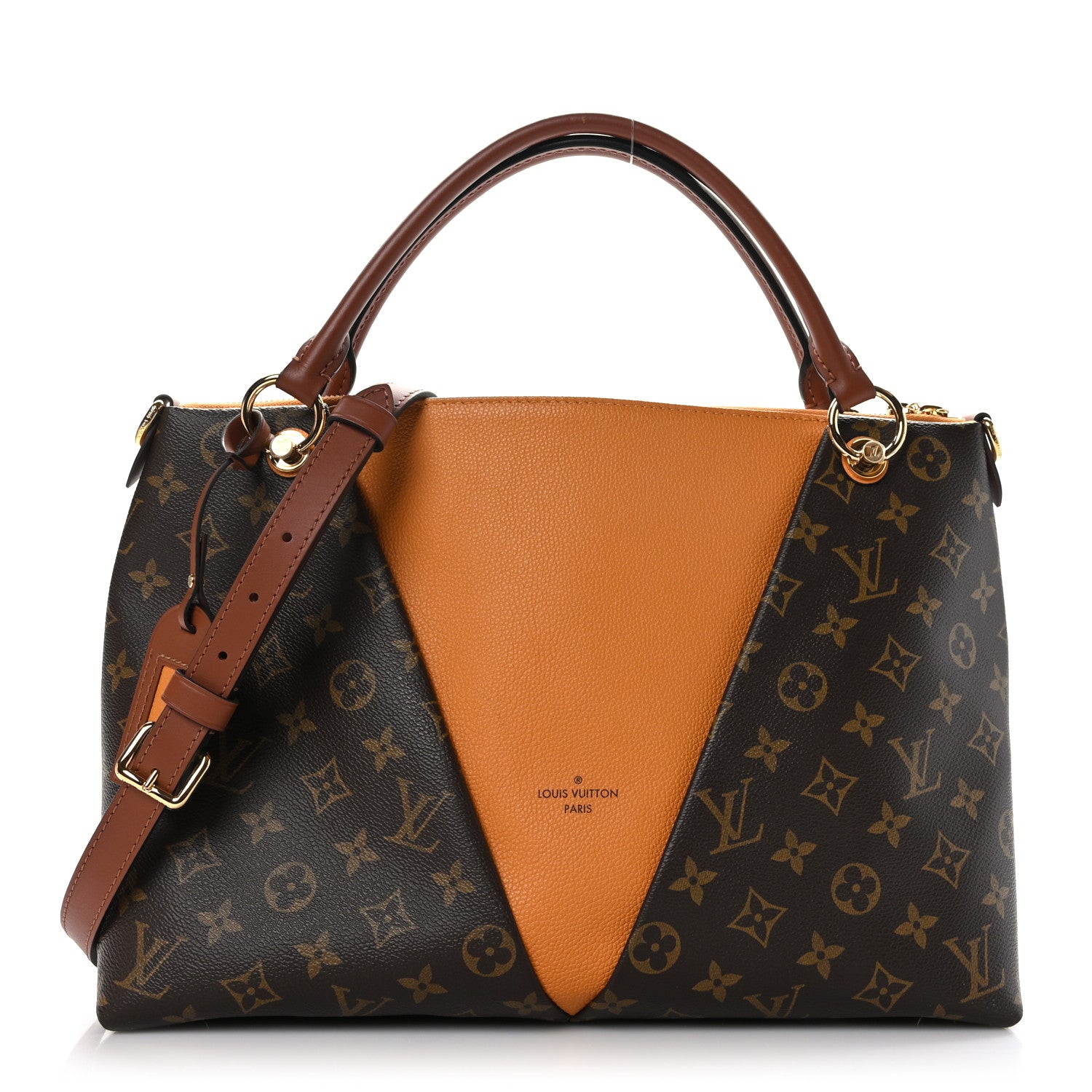 Louis Vuitton Monogram V Tote MM Safran 1 of 8