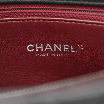 Chanel Caviar Lizard Quilted Medium Coco Handle Flap Black 6 of 14
