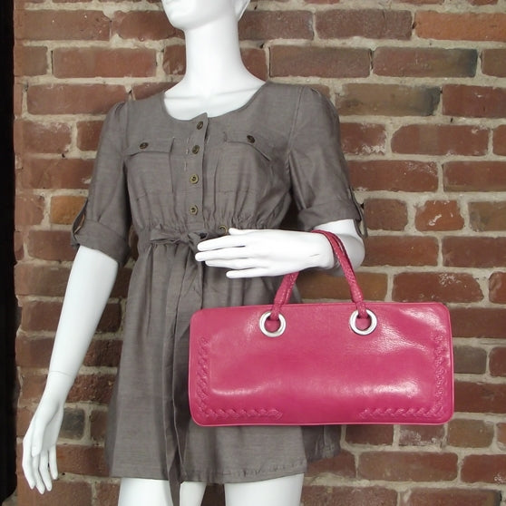 Bottega Veneta Leather East West Bag Pink 2 of 8
