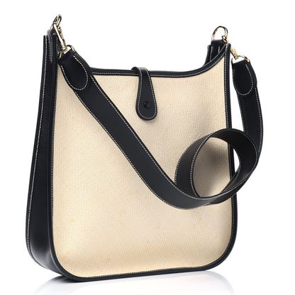 Hermes Toile Swift Evelyne PM Black 2 of 4