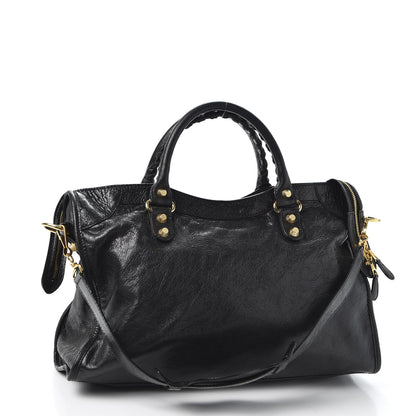 Balenciaga Agneau Giant 12 Gold Hardware City Black 2 of 9