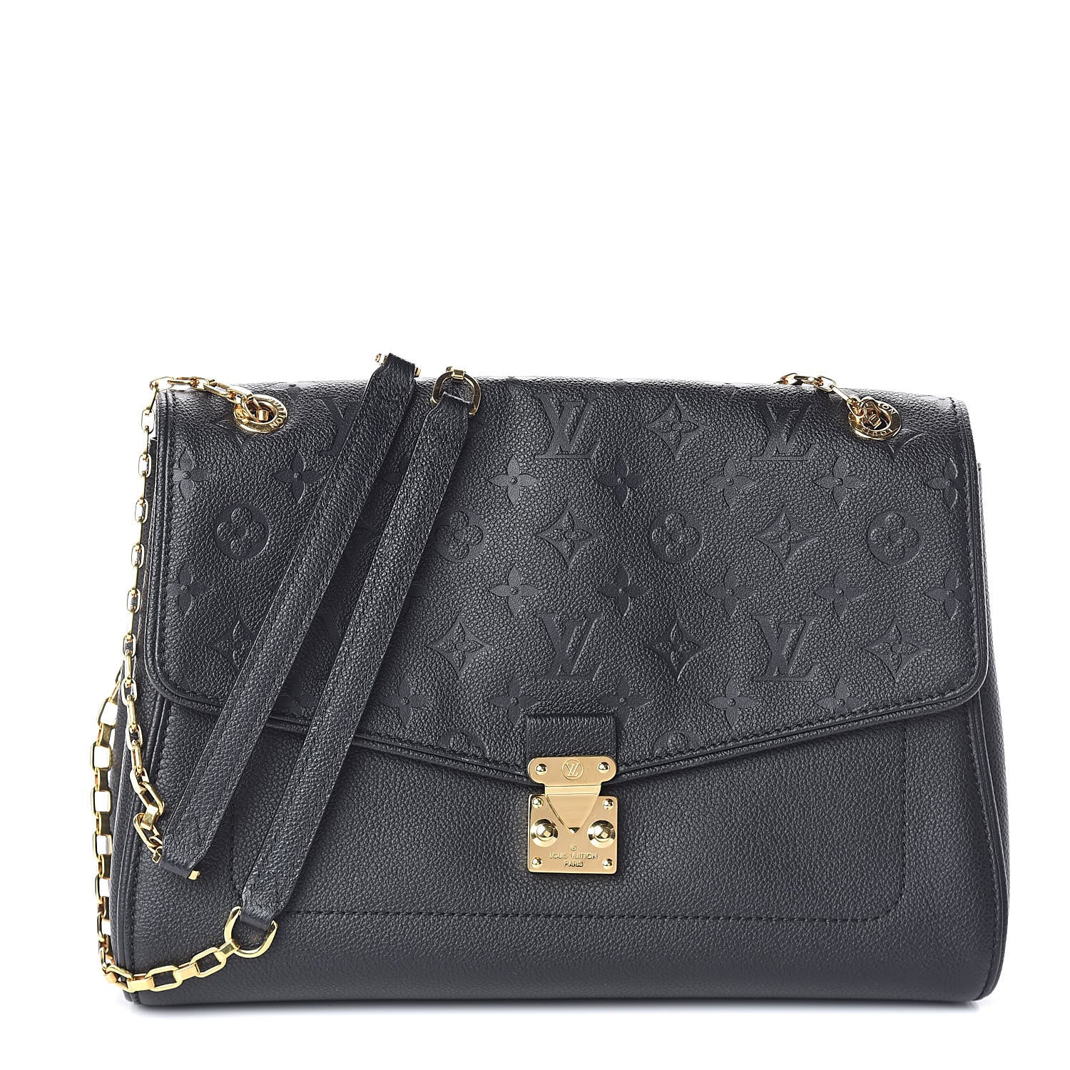 Louis Vuitton Empreinte Saint Germain MM Black 1 of 9