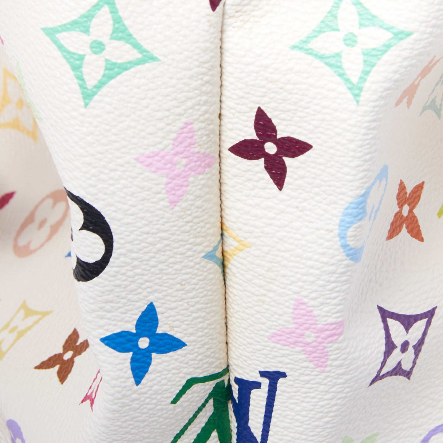 Louis Vuitton Monogram Multicolor Audra White 7 of 8