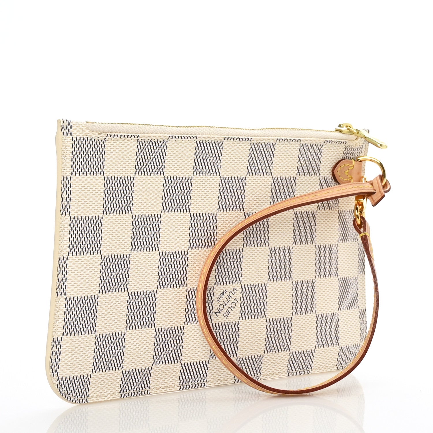 Louis Vuitton Damier Azur Neverfull PM Pochette 3 of 6