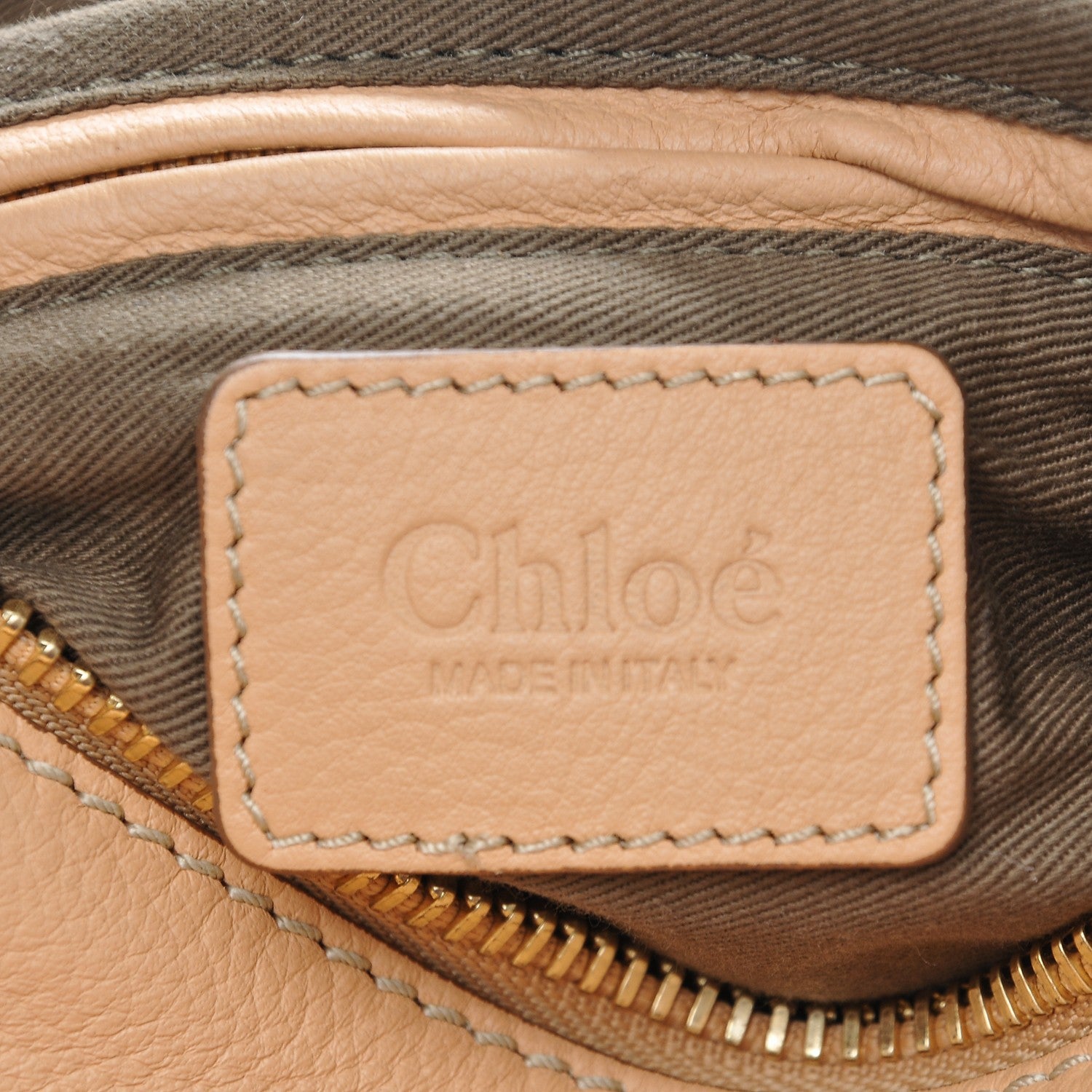Chloe Calfskin Medium Marcie Satchel Blonde Chestnut 6 of 7