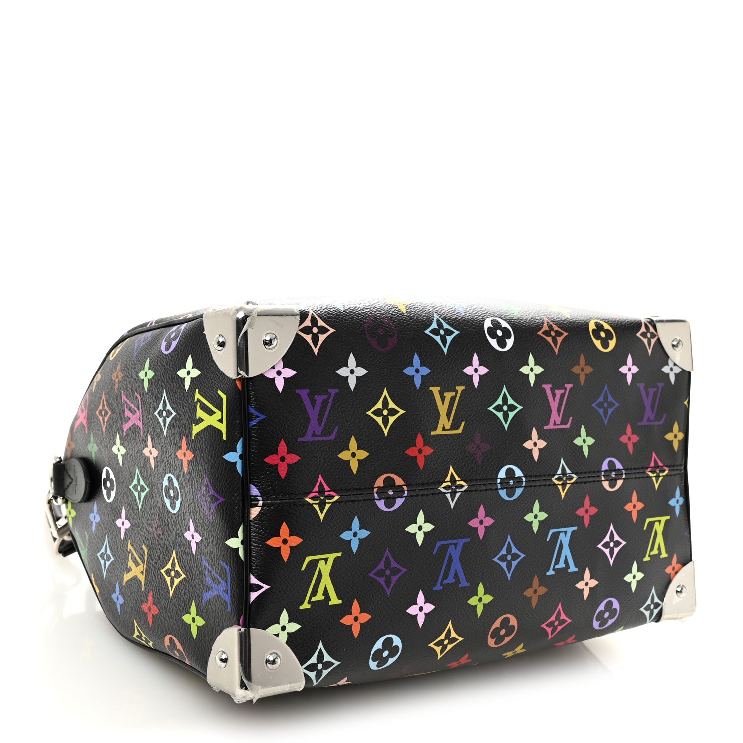 Louis Vuitton LV X TM Monogram Multicolor Speedy Soft 30 Black 4 of 9