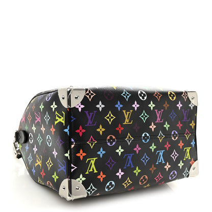 Louis Vuitton LV X TM Monogram Multicolor Speedy Soft 30 Black 4 of 9