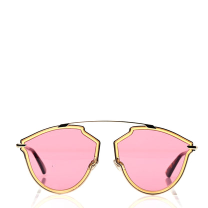 Christian Dior So Real Rise Sunglasses Yellow Gold Pink Havana 2 of 6