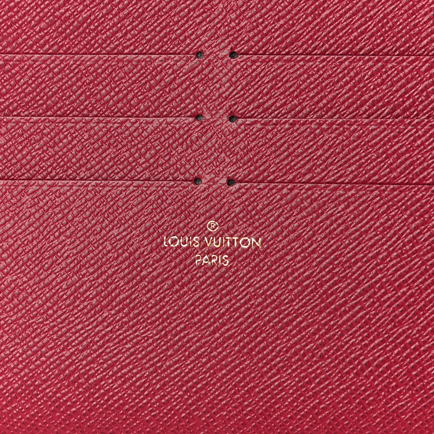 Calfskin Pochette Felicie Card Holder Insert