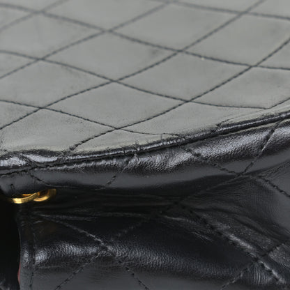 Chanel Lambskin Quilted Mini Flap Black 10 of 14