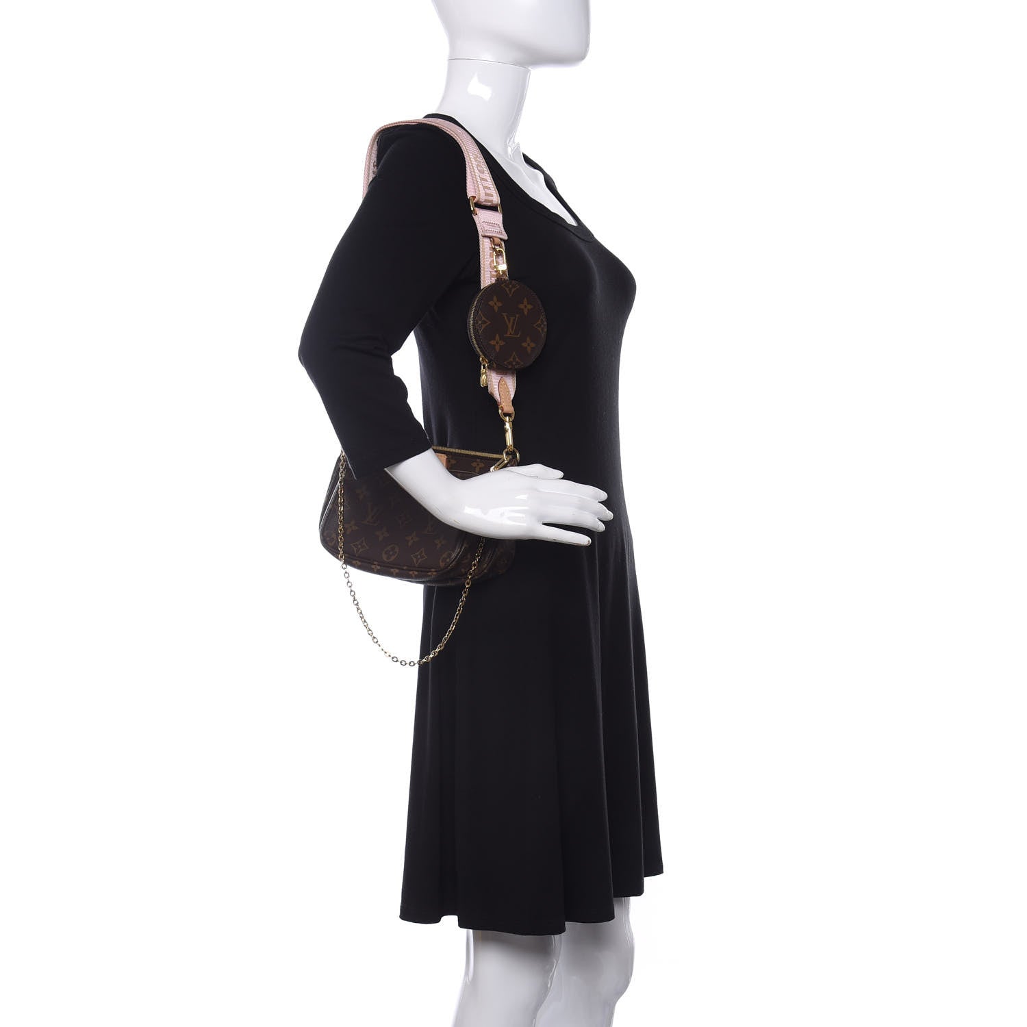 Louis Vuitton Monogram Multi Pochette Accessories Rose Clair 2 of 13