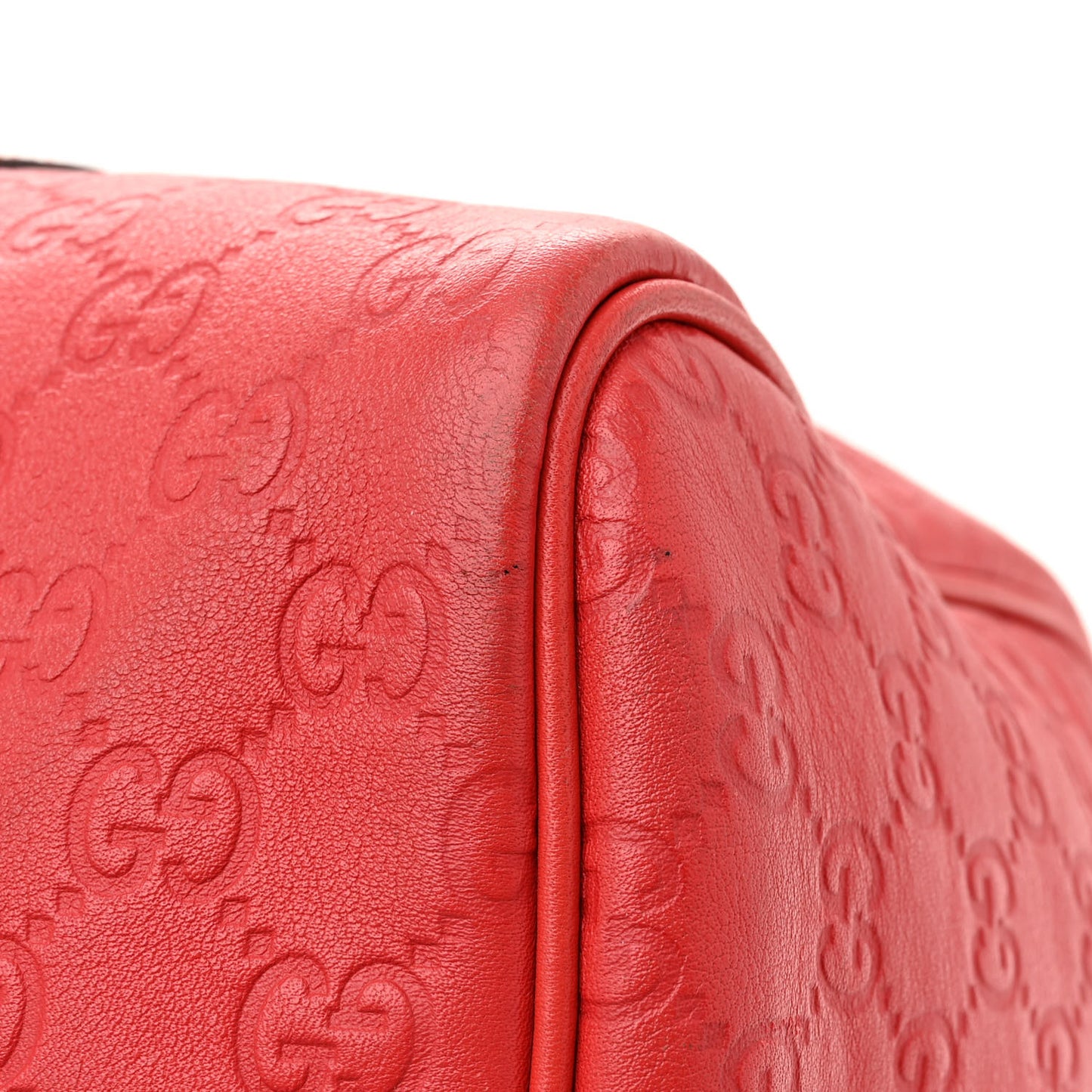 Guccissima Vitello Tender Medium Joy Boston Sporting Red