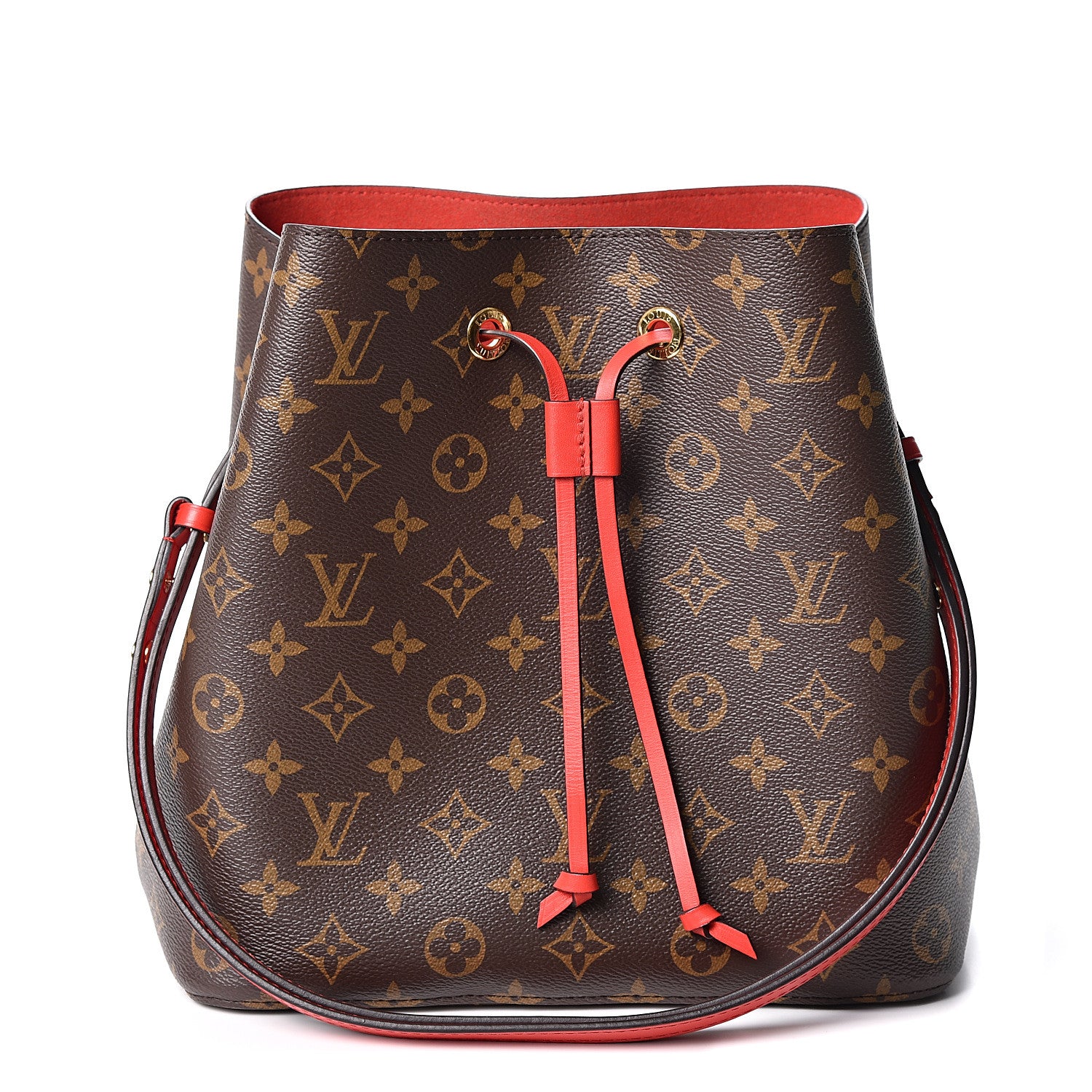 Louis Vuitton Monogram Neonoe MM Coquelicot 1 of 11
