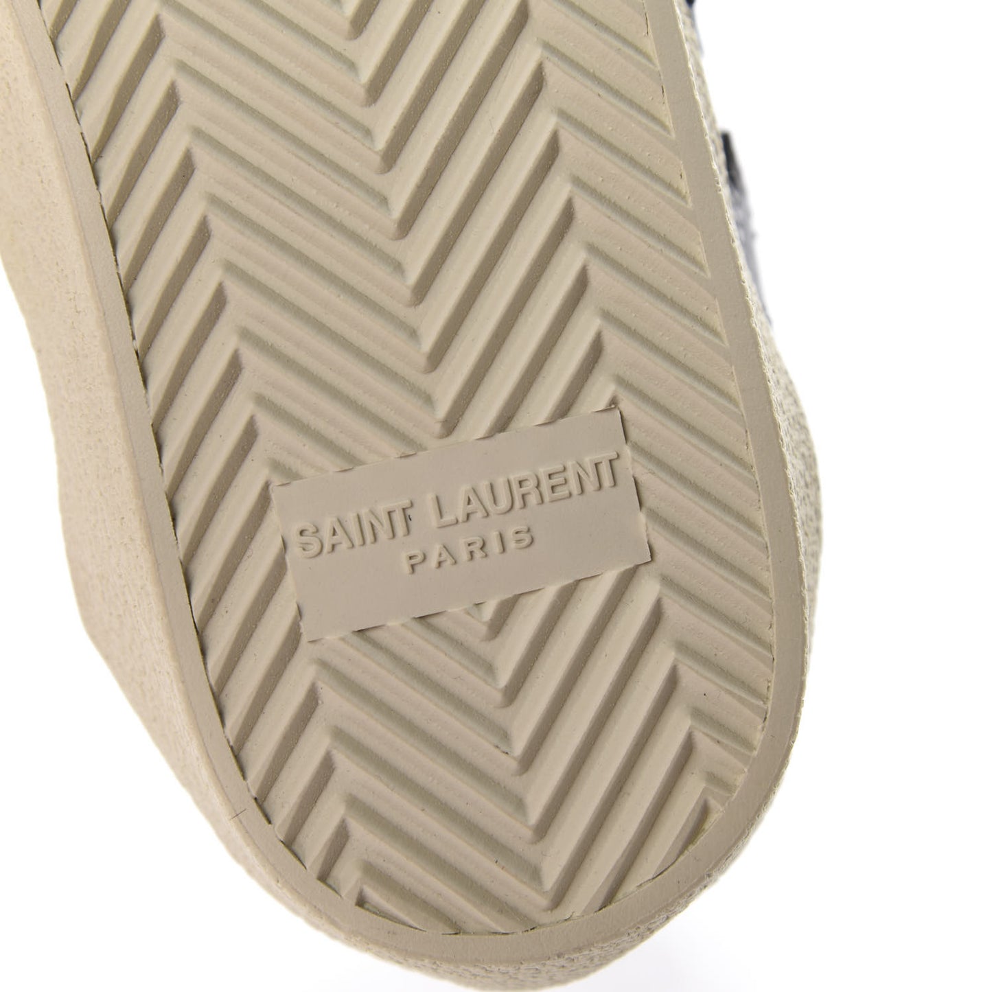 Calfskin Star Court Sneakers 36 White Black