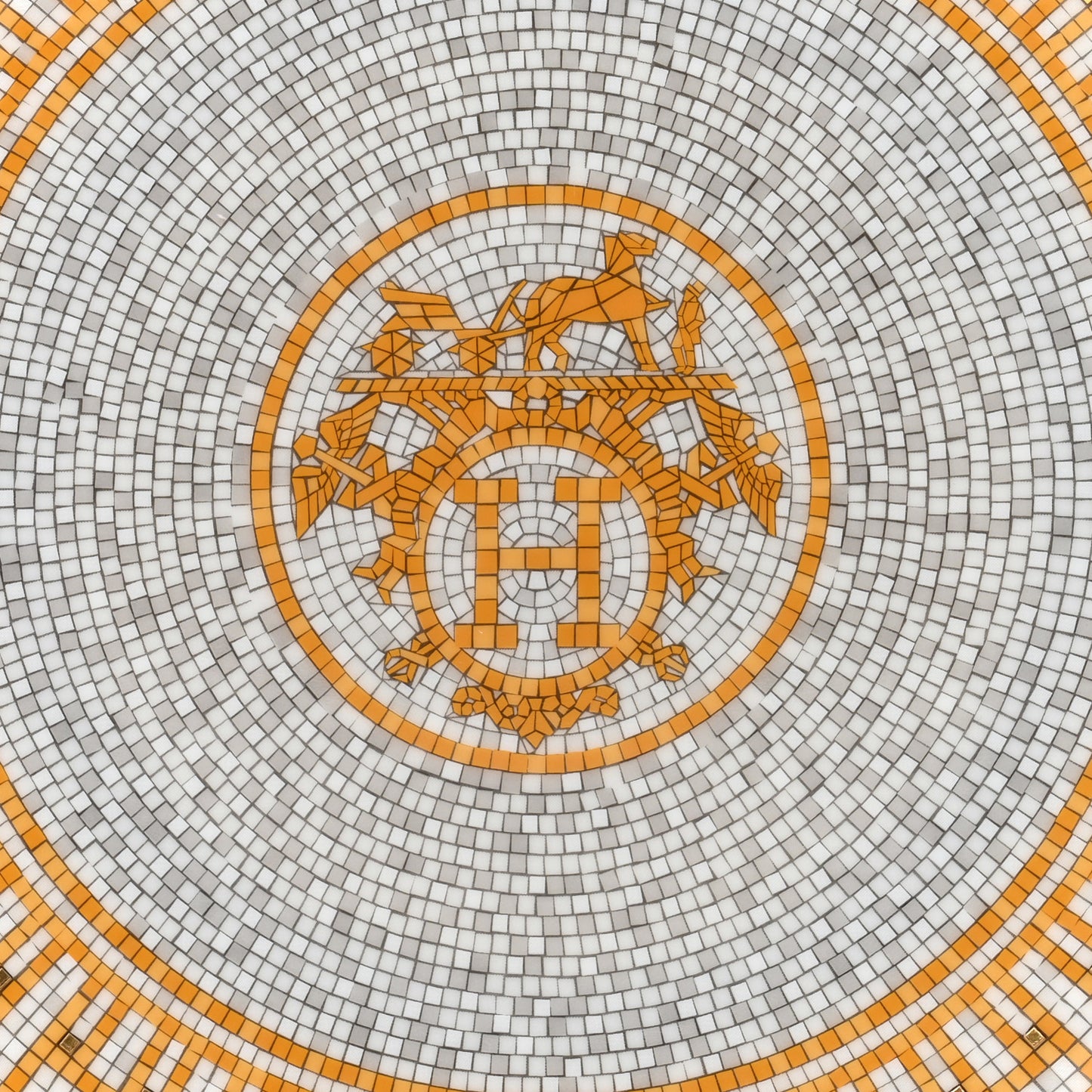 Porcelain Mosaique au 24 Dessert Plate 8.3