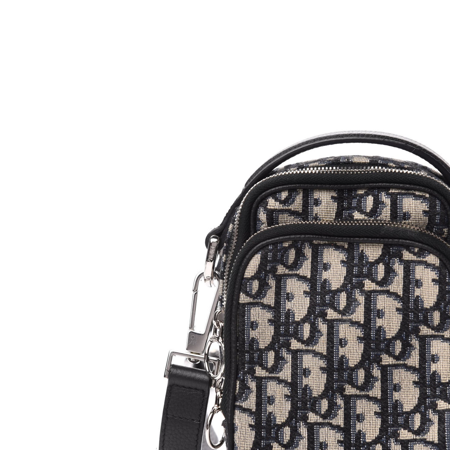 Oblique Crossbody Bag Blue