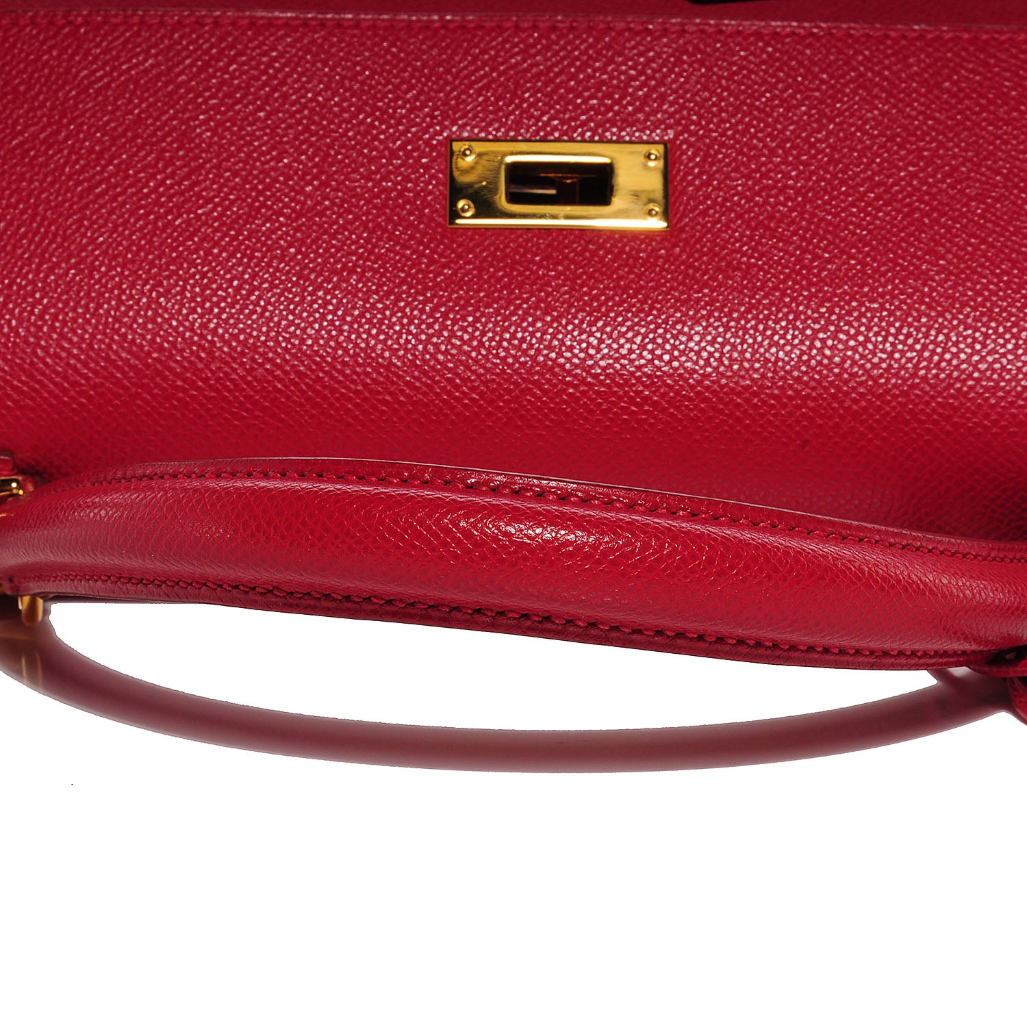 Hermes Courchevel Kelly Sellier 35 Rouge Vif 16 of 22