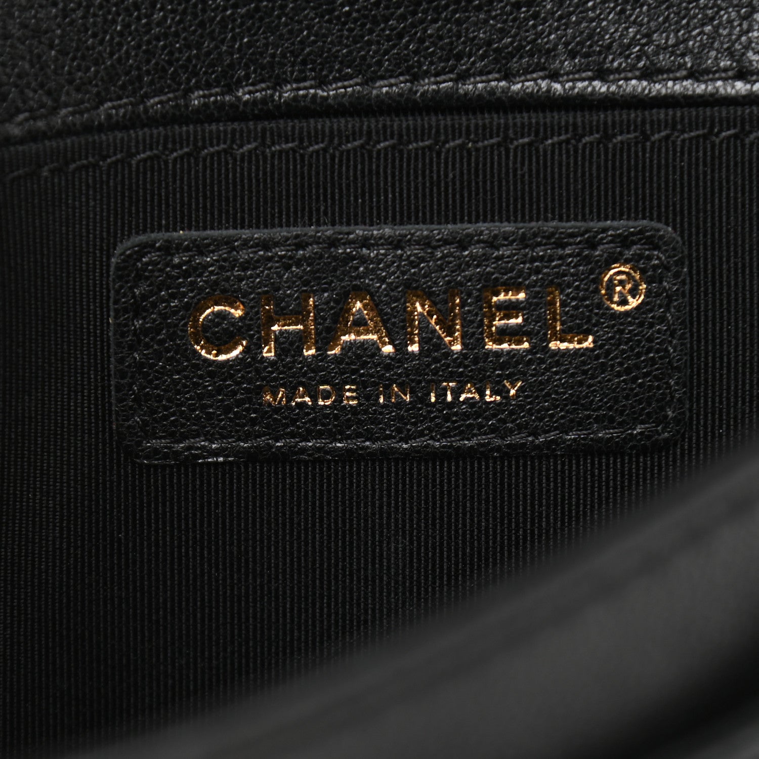 Chanel Goatskin Quilted Flap Black 5 of 6