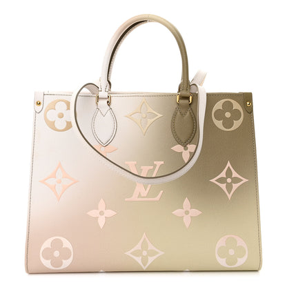 Louis Vuitton Monogram Giant Spring In The City Onthego MM Sunset Kaki 1 of 8
