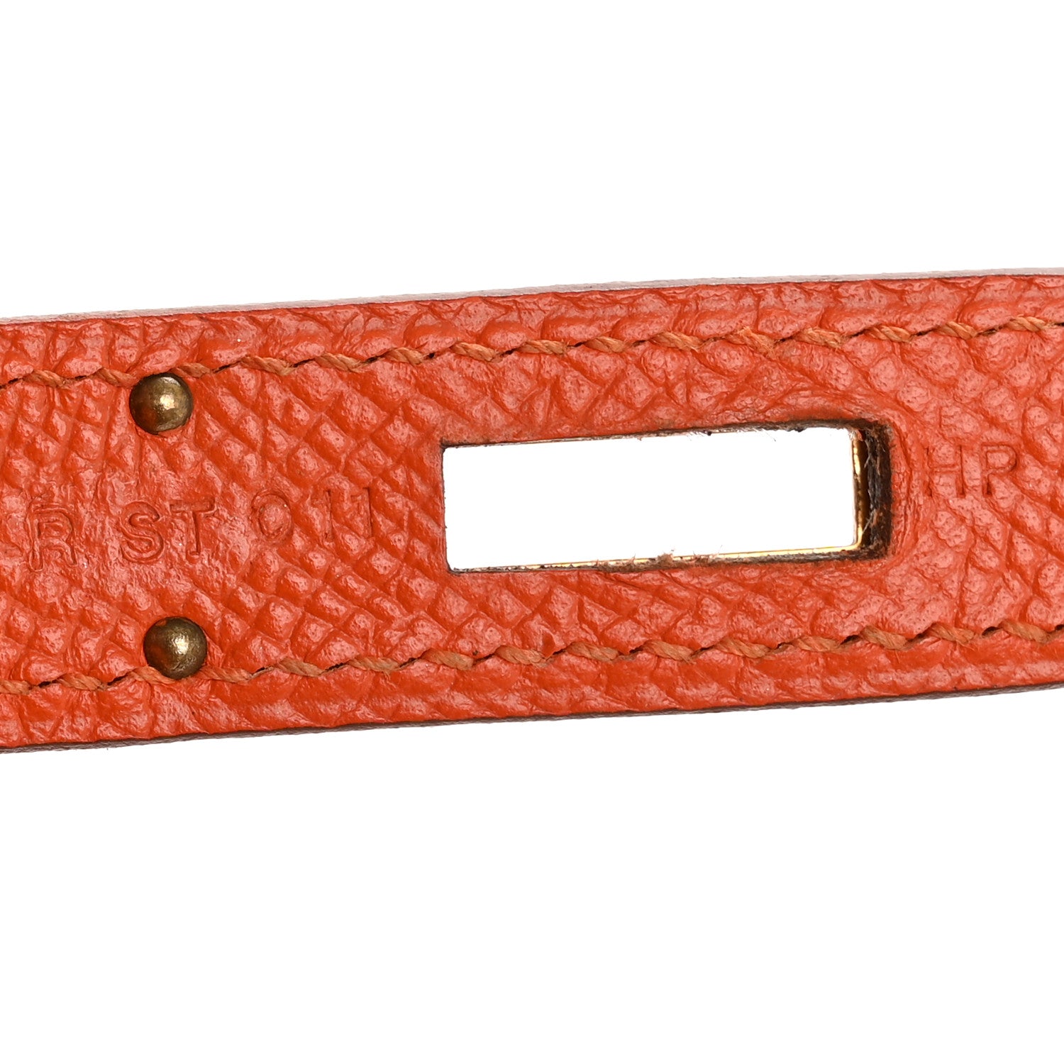 Hermes Epsom Kelly Sellier 28 Orange 7 of 12