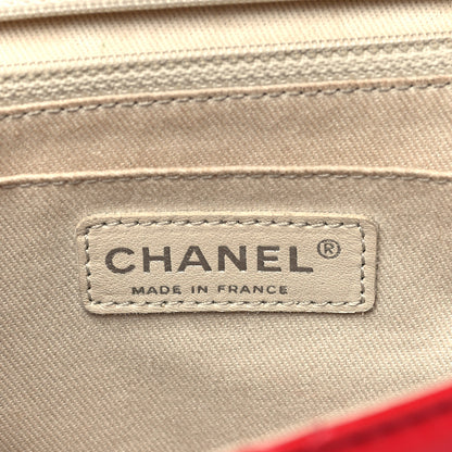 Chanel Calfskin Quilted In the Business Flap Bag Red 6 of 11