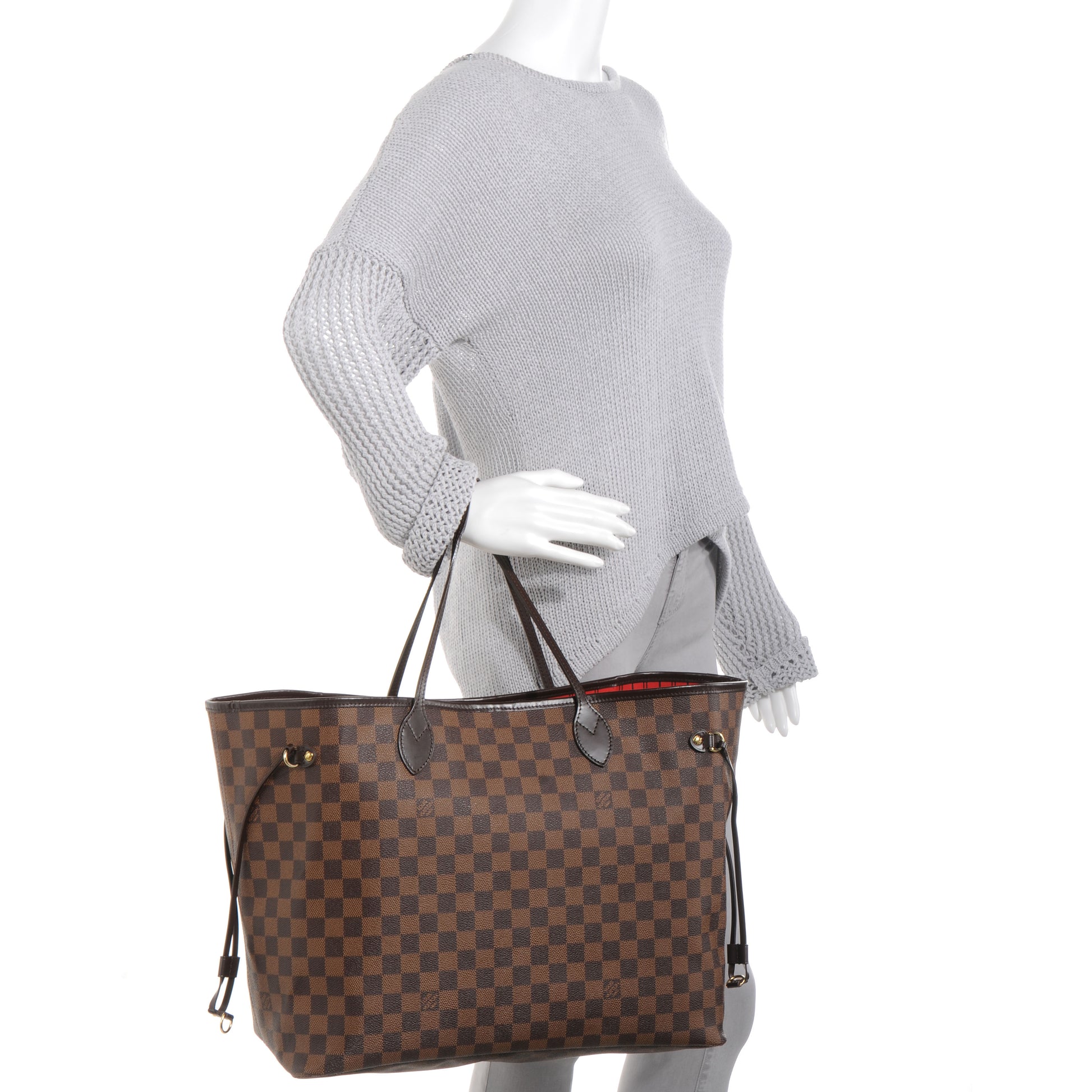 Louis Vuitton Damier Ebene Neverfull GM 2 of 8