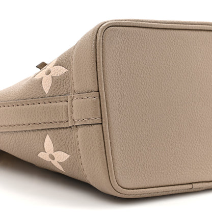Louis Vuitton Empreinte Monogram Giant Nano Noe Tourterelle Creme 9 of 10