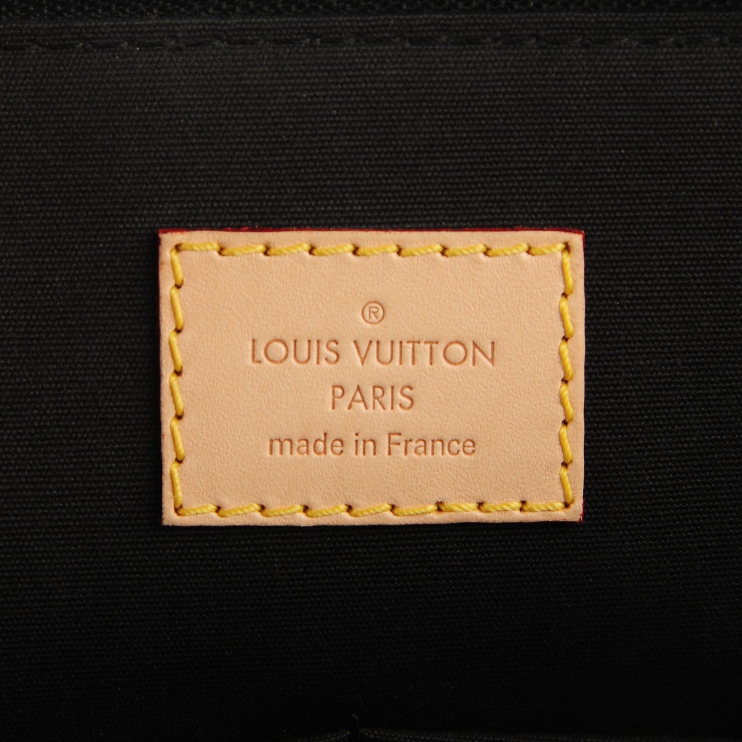 Louis Vuitton Vernis Alma PM Noir Magnetique 6 of 8